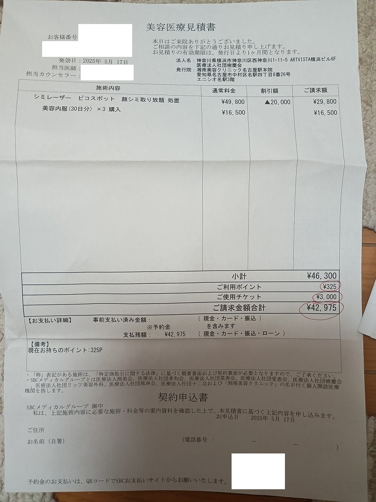 湘南美容クリニック　正規品　レシートあり 湘南美容クリニック ピコスポットの口コミ ☆3.46(39件) 医師監修